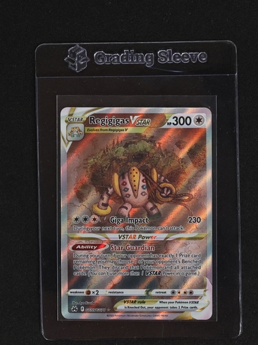 2023 Pokémon Crown Zenith #GG55 Regigigas VSTAR — front
