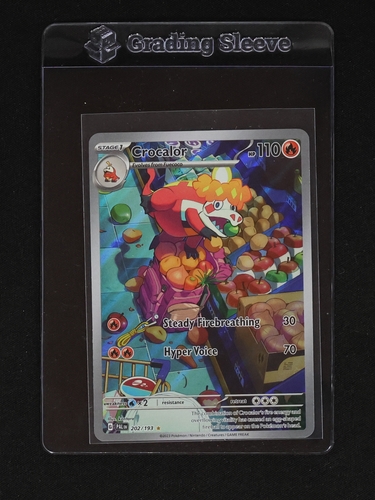 2023 Pokémon Paldea Evolved #202 Crocalor — front