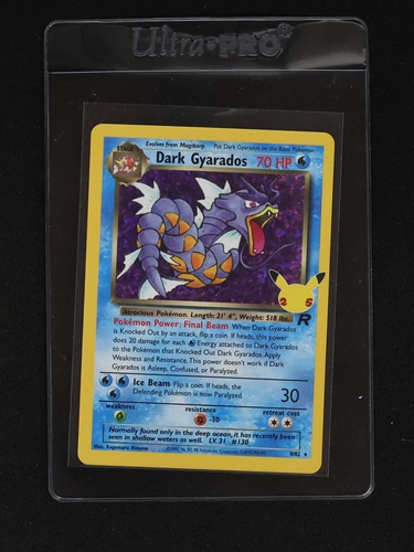 2021 Pokémon Celebrations Classic Collection #8 Dark Gyarados — front