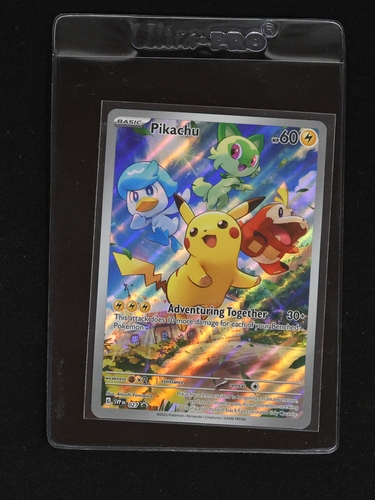 2023 Pokémon SVP #027 Pikachu Scarlet & Violet Promo — front
