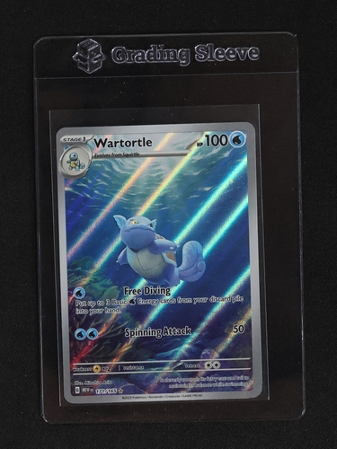 2023 Pokémon Scarlet & Violet 151 #171 Wartortle Illustration Rare Holo — front