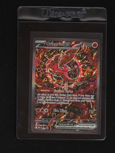 2024 Pokémon Oricorio ex #024 Me: Mega Evolution Promo Holo — front