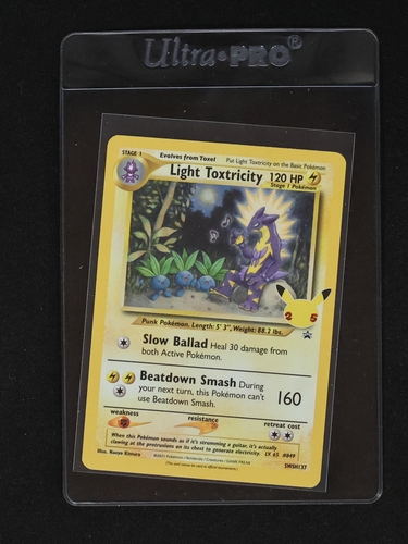 2021 Pokémon SWSH #SWSH137 Light Toxtricity — front