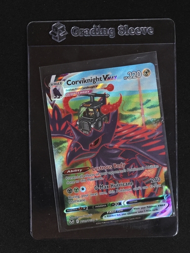 2022 Pokémon Sword & Shield Silver Tempest #TG19 Corviknight VMAX — front