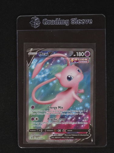 2021 Pokémon Fusion Strike #250 Mew V — front