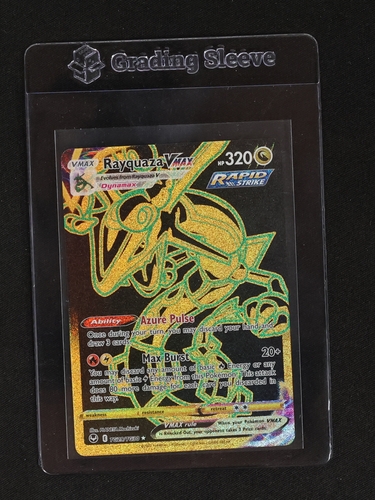 2022 Pokemon Silver Tempest #TG29 Rayquaza VMAX — front