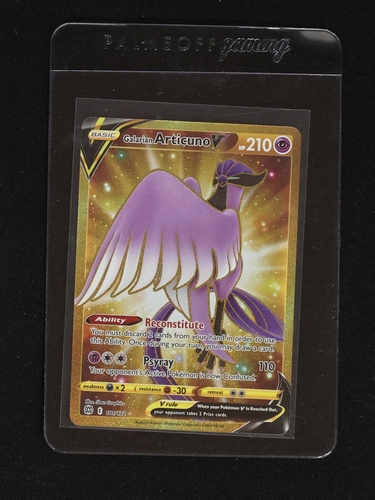 2022 Pokémon TCG Brilliant Stars #181/172 Galarian Articuno V — front