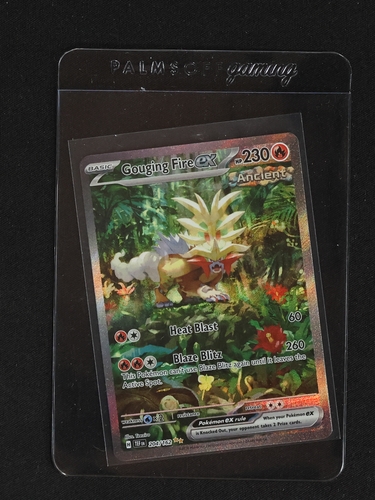 2024 Pokemon TCG #204 Gouging Fire EX — front