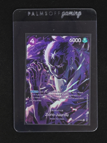 2025 One Piece Card Game OP12 Legacy of the Master #ST18-004 Zoro-Juurou SP — front