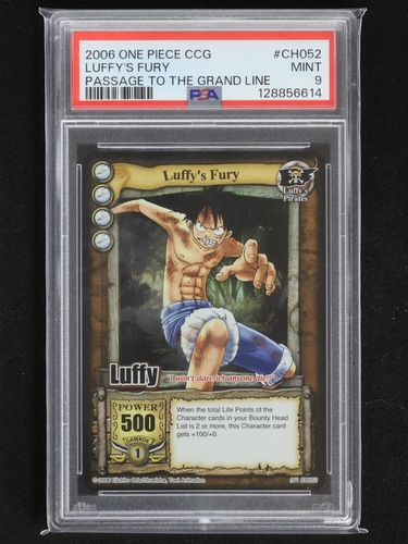 2006 One Piece CCG #CH052 Luffy's Fury — front