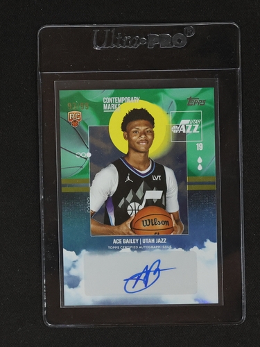 2025-26 Topps Contemporary Marks #CM-AB Ace Bailey — front