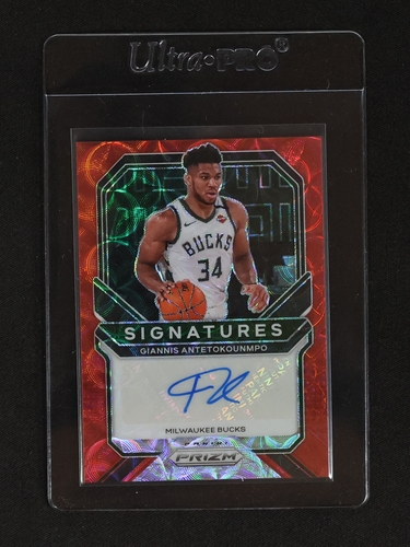 2020-21 Panini Prizm #SI-GAN Giannis Antetokounmpo — front