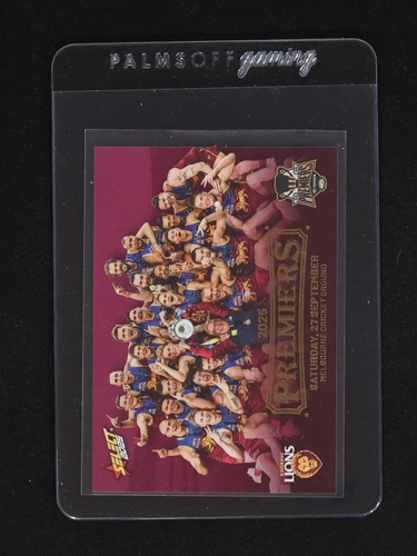 2025 Select AFL Power Players #2025 Brisbane Lions Team — front