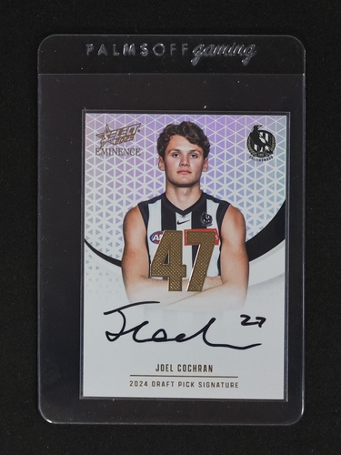 2024 Select AFL Eminence #47 Joel Cochran — front
