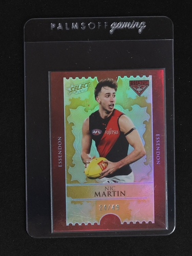 2025 Select AFL Footy Stars Breakout #B24 Nic Martin — front