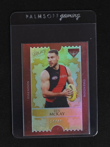 2024 Select AFL Footy Stars Ben McKay #24/49 — front