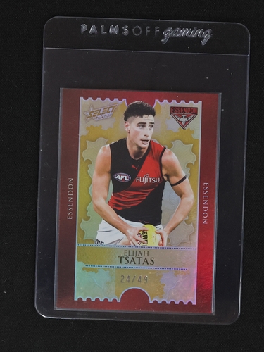 2024 Select AFL #24 Elijah Tsatas Essendon — front