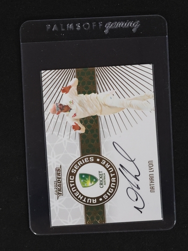 2019 Topps Traders Authentic Series Nathan Lyon — front