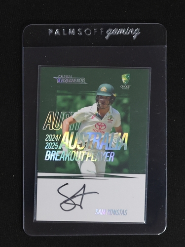 2024 Cricket Traders Breakout Player Sam Yonstas — front