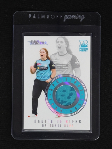 2015 CA 2015 Traders Spotlight 2020 Nadine De Klerk Brisbane Heat — front
