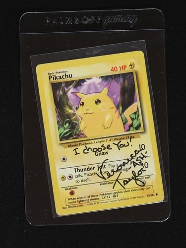 1999 Pokemon #58 Pikachu — front
