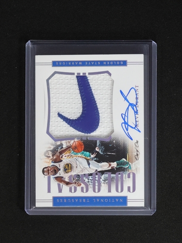 2023 Panini National Treasures Colossal Materials Jordan Poole — front