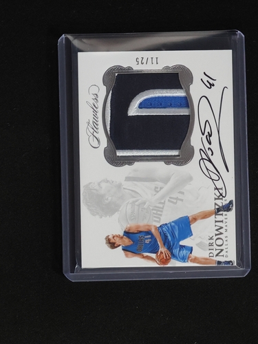2015 Panini Flawless #11 Dirk Nowitzki — front