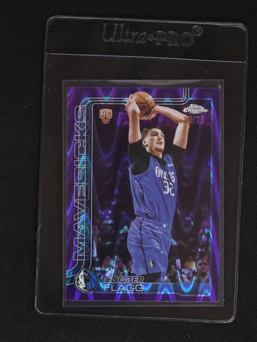 2025-26 Topps Chrome #251 Cooper Flagg Rookie — front