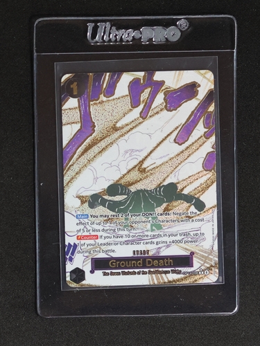 One Piece TCG OP14-096 Ground Death (Alt Art) — front
