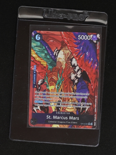 2025 One Piece TCG OP13-091 St. Marcus Mars (Alternate Art) Carrying On His Will — front