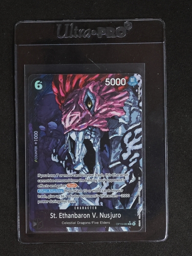 2025 One Piece OP13-080 St. Ethanbaron V. Nusjuro Alternate Art — front