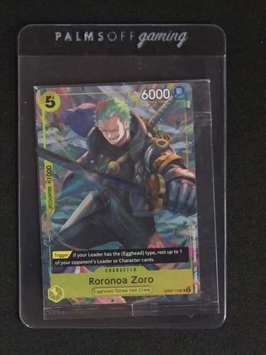 2024 One Piece Card Game OP07-113 Roronoa Zoro — front
