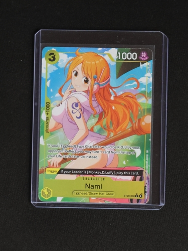 One Piece Card Game ST29-008 Nami Alt Art — front