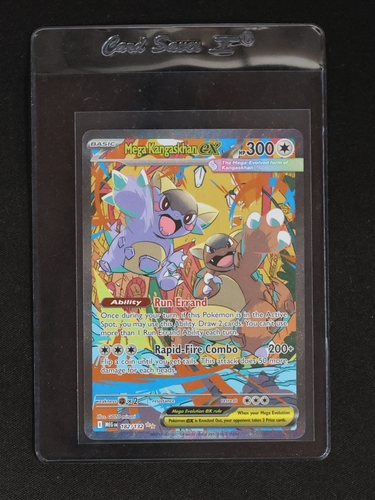2025 Pokémon Mega Kangaskhan EX 182/132 — front