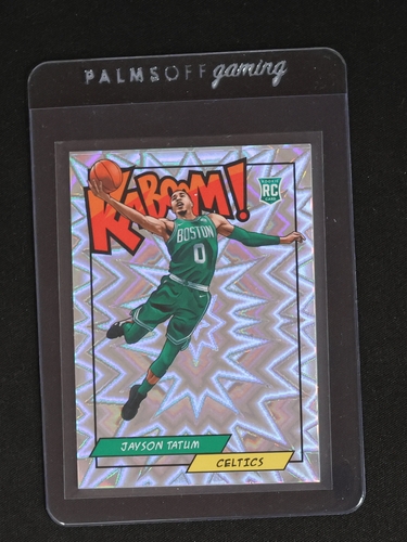 2018 Panini Kaboom! #K-JT Jayson Tatum — front