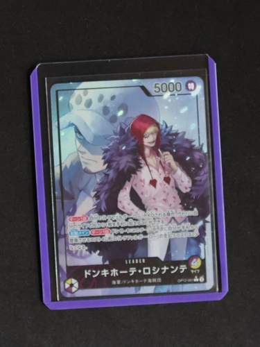 2025 One Piece Legacy of the Master OP12-061 Donquixote Rosinante Alt Art — front