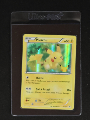 2016 Pokémon Generations #26 Pikachu Toys R Us Promo — front