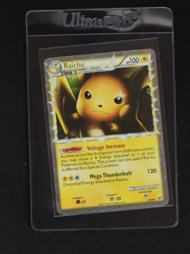 2010 Pokémon HeartGold & SoulSilver Undaunted #83 Raichu Prime — front