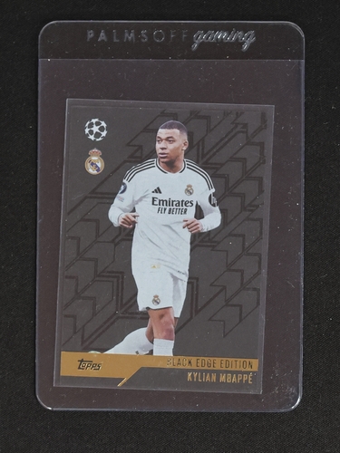 2024-25 Topps Match Attax Black Edge Edition #BE7 Kylian Mbappé — front