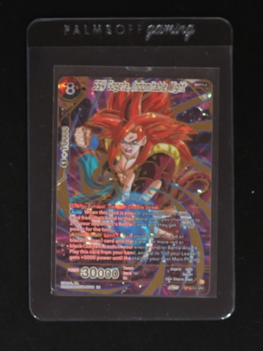 2022 Dragon Ball Super Card Game SS4 Gogeta, Indomitable Might BT18-143 SPR — front