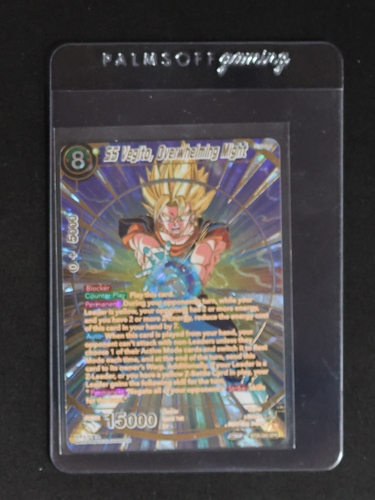 2023 Dragon Ball Super SS Vegito, Overwhelming Might #BT20-099 SPR — front