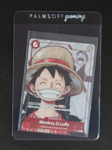 2023 One Piece Premium Card 25th Anniversary #P-001 Monkey D. Luffy — front