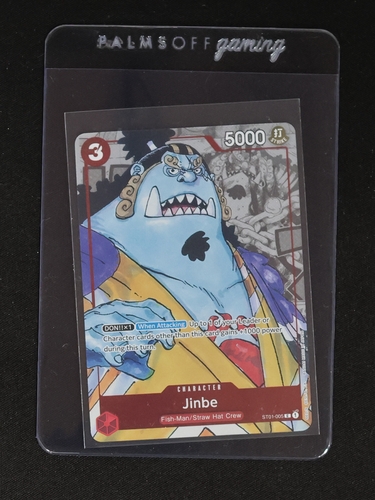 2022 One Piece Card Game #ST01-005 Jinbe — front