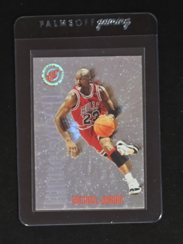 1995-96 Topps Stadium Club Warp Speed #WS1 Michael Jordan — front