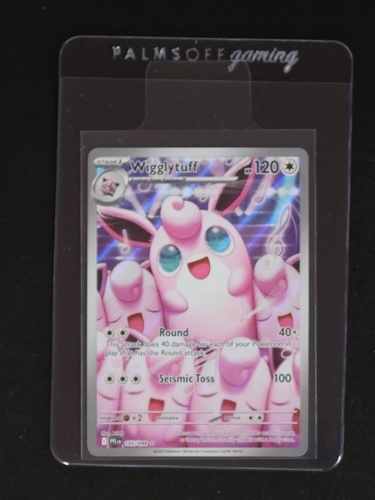2025 Pokémon #105 Wigglytuff Illustration Rare Phantasmal Flames — front