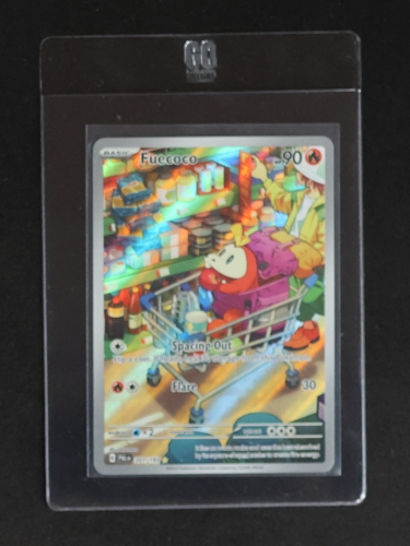 2023 Pokemon Paldea Evolved Illustration Rare #201 Fuecoco — front