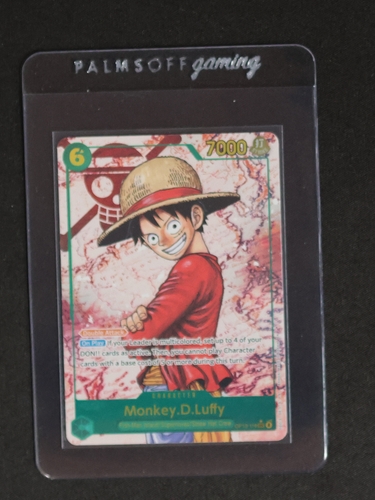 2025 One Piece OP13-118 Monkey D Luffy Carrying On His Will Secret Rare Alternate Art — front