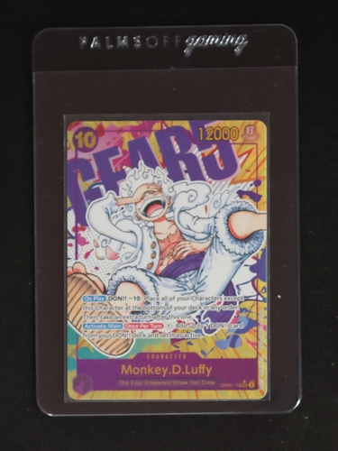 2023 One Piece OP05-119 Monkey D. Luffy Awakening of the New Era Alternate Art — front