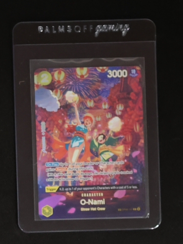 2024 One Piece OP07-500 Years in the Future Special Alternate Art O-Nami — front