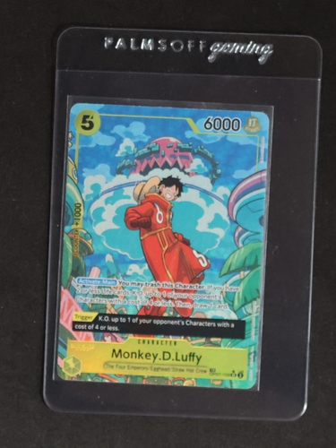2024 One Piece Two Legends Treasure Rare #109 Monkey D. Luffy — front